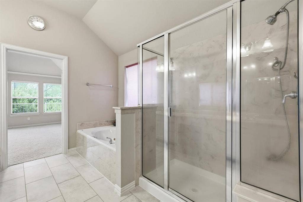 201 Fountainview Drive, Euless, TX 76039 Oversized shower and large tub to wash your worries away!