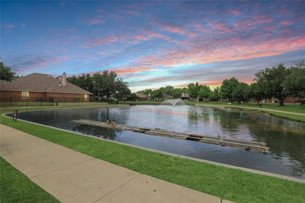 11317 Canoe Road, Frisco, TX 75035 Beautiful stocked lake and walking trails and only $250 a year HOA dues; amazing!