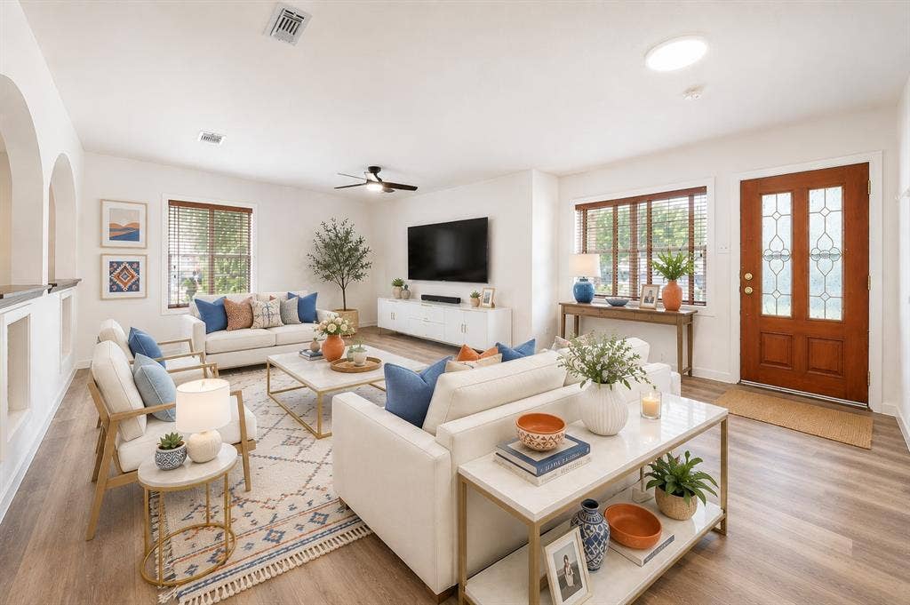 1623 Fresno Street, Dallas, TX 75217 virtual staged
