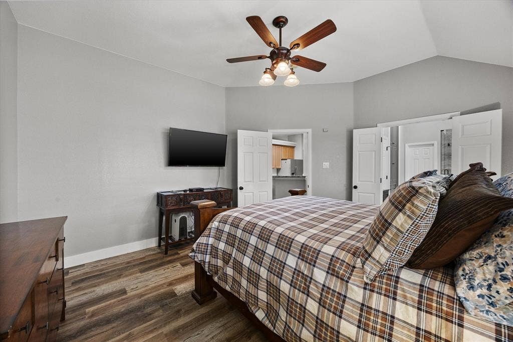Alternate view of the primary suite.