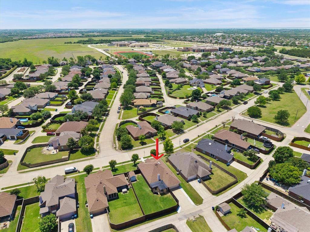 Conveniently located near schools and the community amenity center.