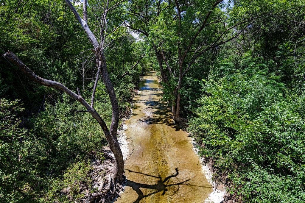 1405 Faringdon Drive, Plano, TX 75075 Community green space with creek.