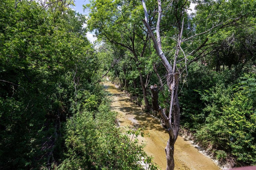 1405 Faringdon Drive, Plano, TX 75075 Community green space with creek.
