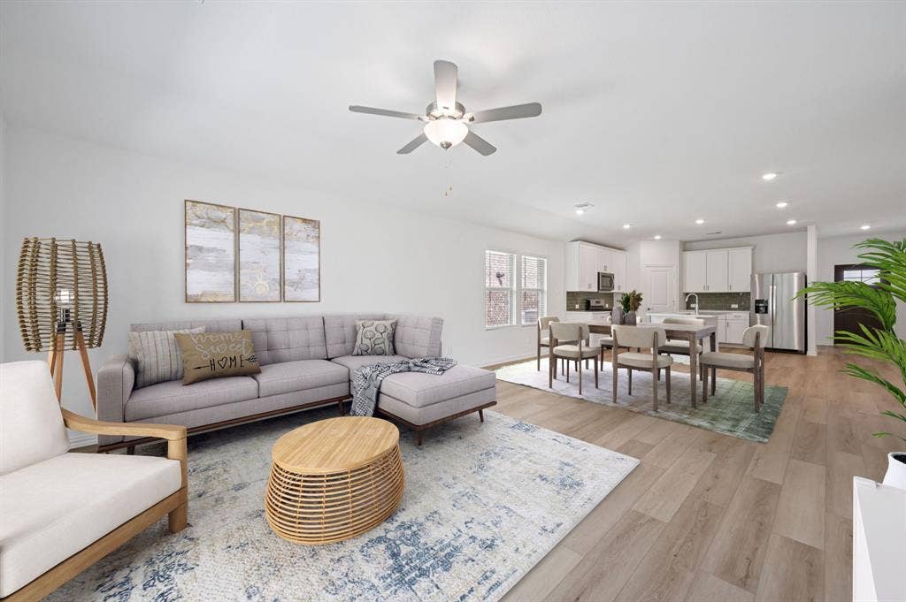 2409 Nicole Drive, Denton, TX 76208 Photo is not of the actual home, but is an inspirational photo of builder’s model home and may depict options, furnishings, and/or decorator features that are not included.