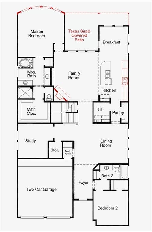 1848 Autumn Sage Drive, Argyle, TX 76226 1848 Autumn Sage Floorplan1