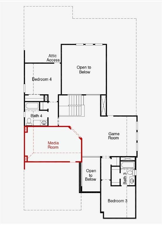 1848 Autumn Sage Drive, Argyle, TX 76226 1848 Autumn Sage Floorplan 2