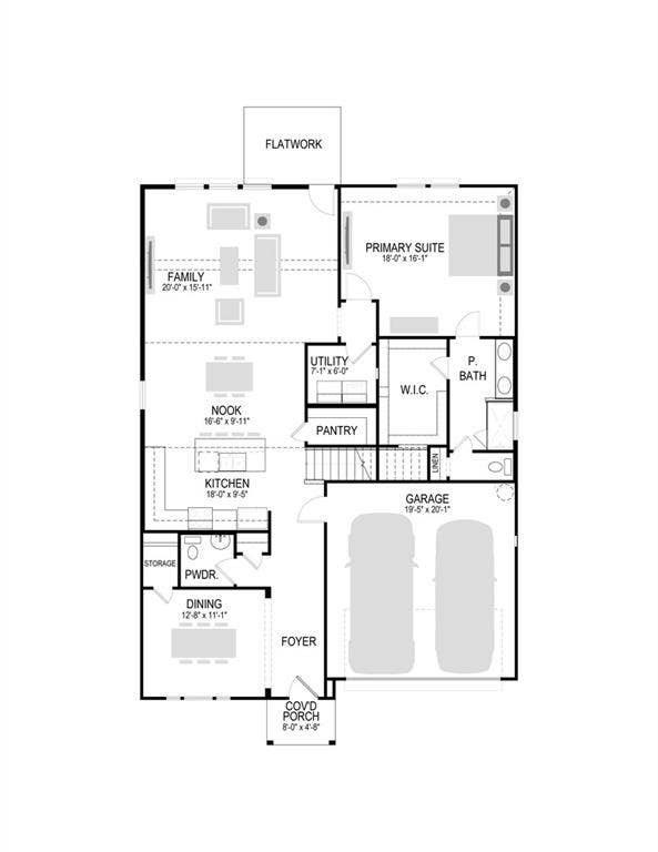733 Lyft Lane, Aledo, TX 76008 First Floor