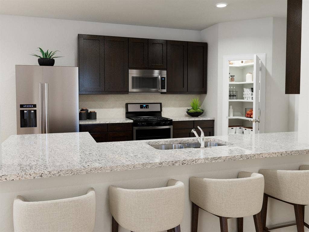 3257 Kelso Drive, Everman, TX 76140 Photos are a representation of the floor plan. Options and interior selections will vary.