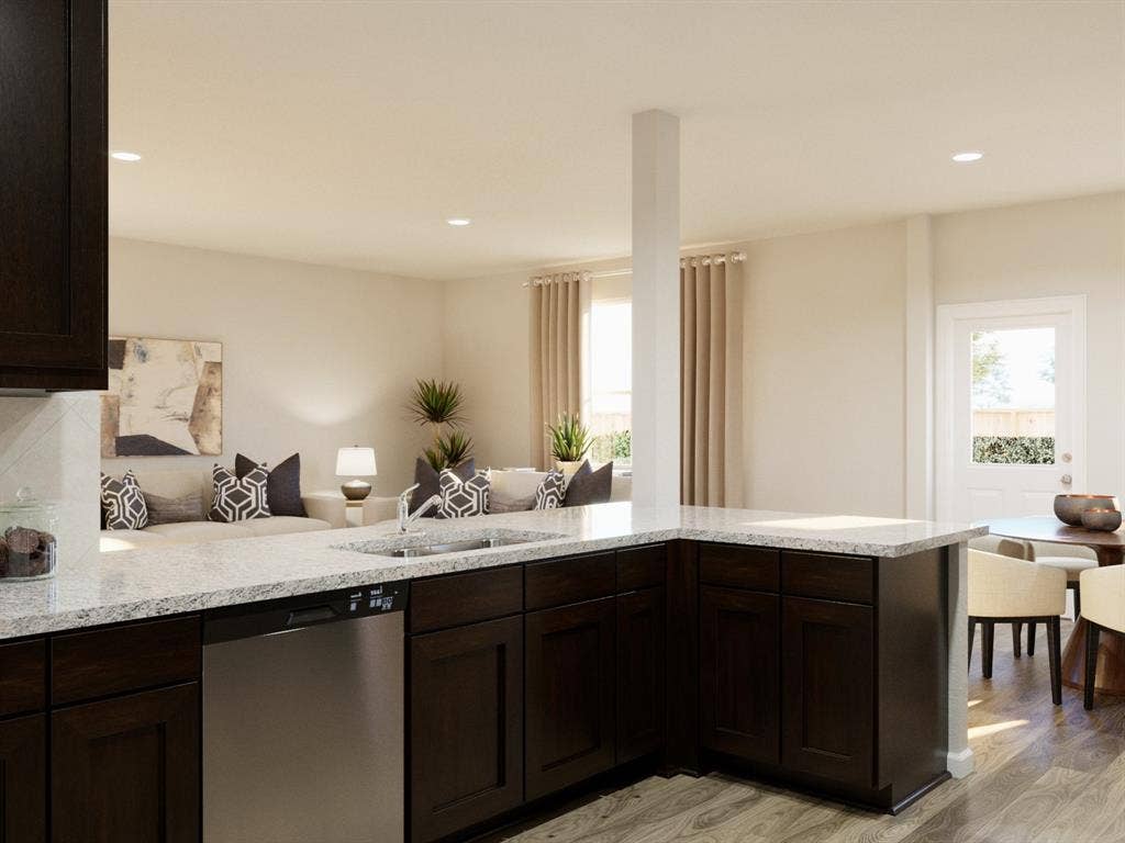 3257 Kelso Drive, Everman, TX 76140 Photos are a representation of the floor plan. Options and interior selections will vary.