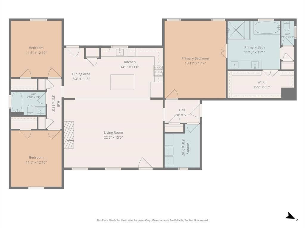 2004 Willy Dilly Road, Springtown, TX 76082 Floor plan