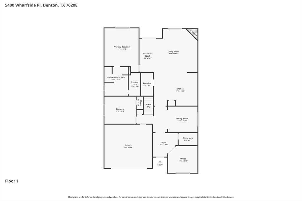 5400 Wharfside Place, Denton, TX 76208