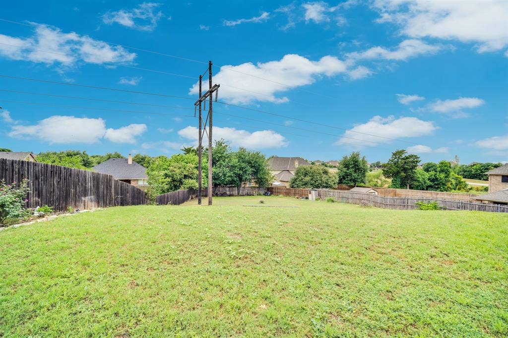 Nearly half acre lot