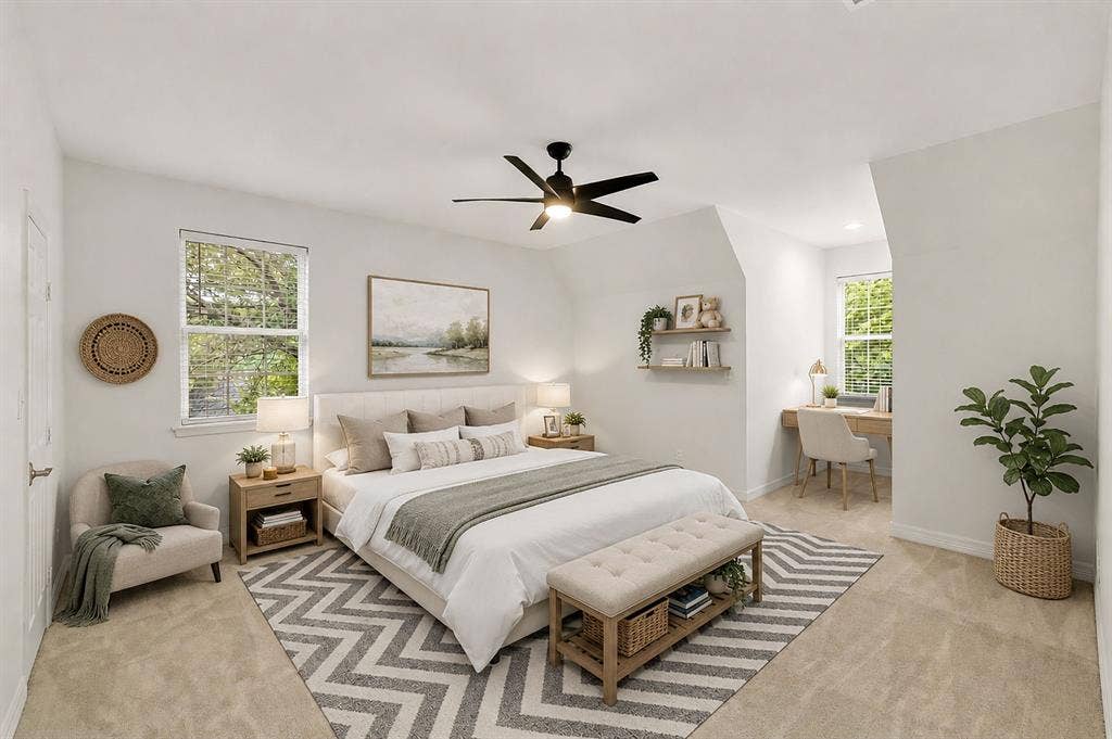 5 Meadowbrook Circle, Melissa, TX 75454 Virtually staged. Massive bedroom!