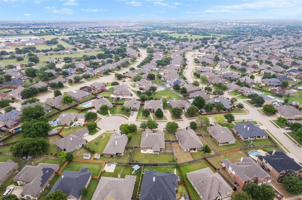5209 Medallion Court, Midlothian, TX 76065 Aerial view of the community of Rosebud!