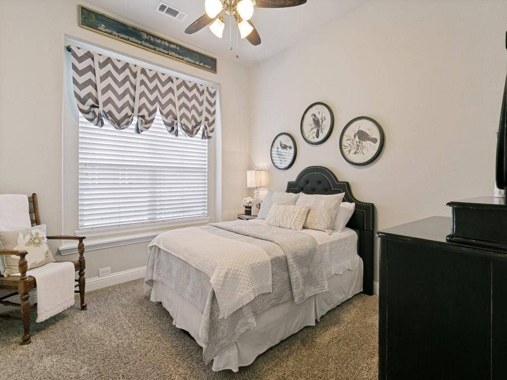 720 Hampshire Drive, Prosper, TX 75078 2nd room with ceiling fan
