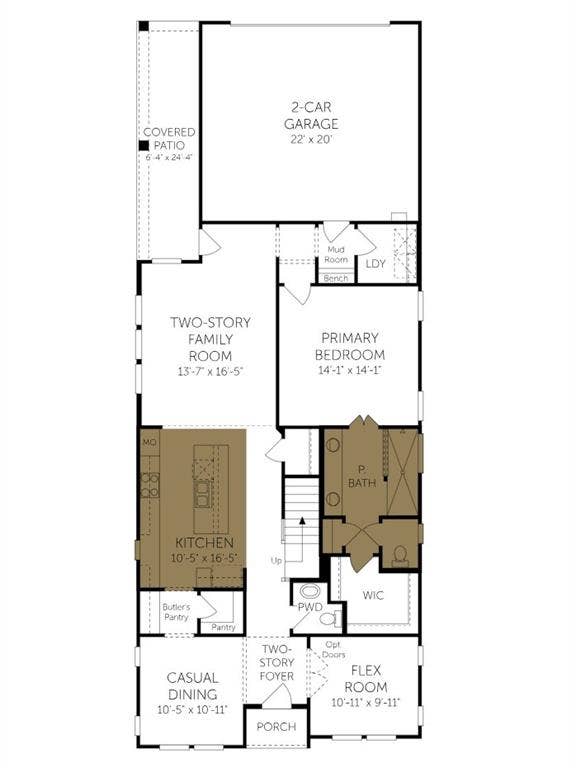 1917 Venture Drive, Northlake, TX 76247 1979 Venture Drive Floor 1 - Roberts