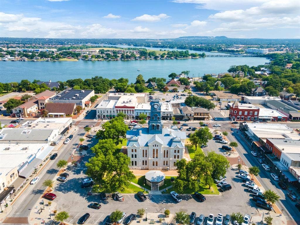 8709 S Monticello Circle, Granbury, TX 76049 Granbury Square-Granbury voted Best Small Historic Town in the USA-5th year running-come see WHY!!