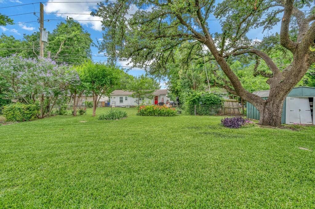 1112 N 63rd Street, Waco, TX 76710 Back Yard