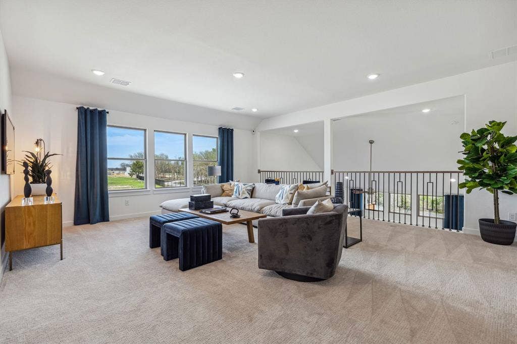 4605 Starlight Drive, McKinney, TX 75071 Game Room in the Van Gogh II home plan by Trophy Signature Homes – REPRESENTATIVE PHOTO
