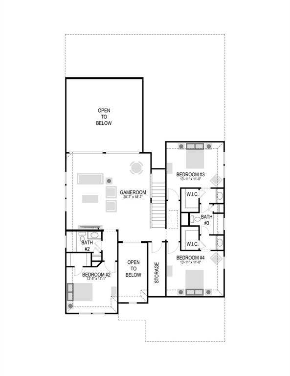4605 Starlight Drive, McKinney, TX 75071 Second Floor