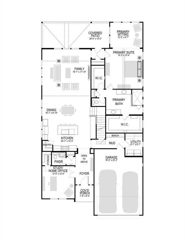 4605 Starlight Drive, McKinney, TX 75071 First Floor