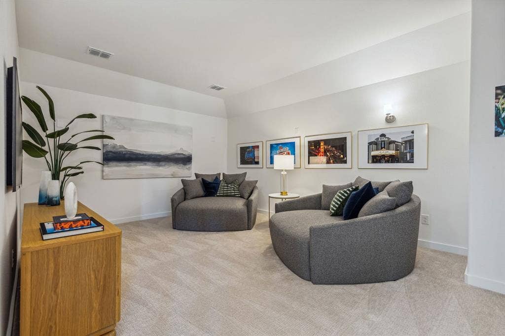 4605 Starlight Drive, McKinney, TX 75071 Media in the Van Gogh II home plan by Trophy Signature Homes – REPRESENTATIVE PHOTO