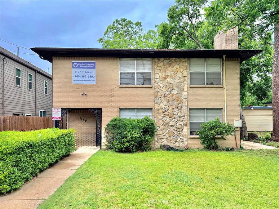 Property photo for 1107 N Locust Street, #3, Denton, TX