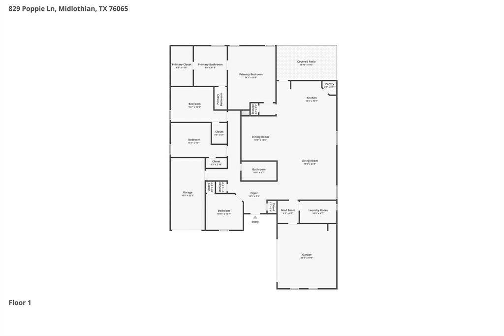 829 Poppie Lane, Midlothian, TX 76065 829 Poppie Lane, Midlothian, TX 76065