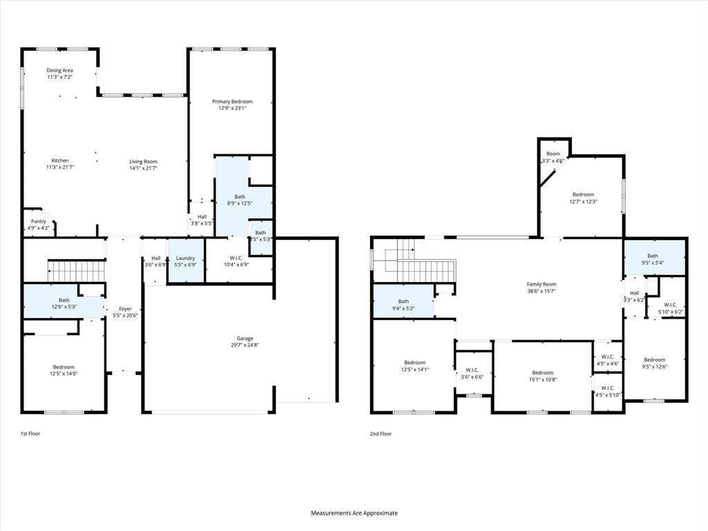 702 Matador Lane, Arlington, TX 76002 Floor plan