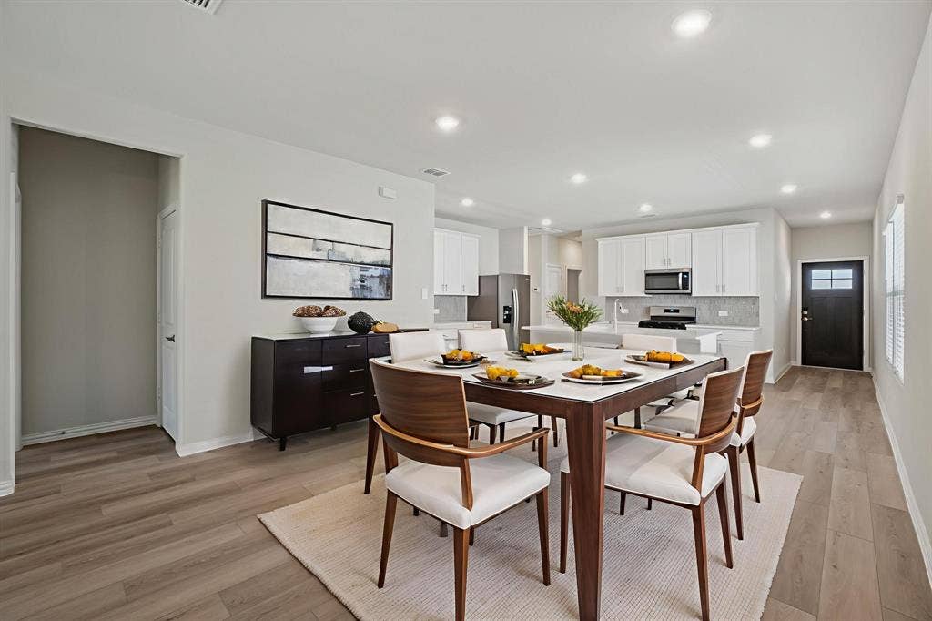 3056 Belton Drive, Farmersville, TX 75442 Photo is not of the actual home, but is an inspirational photo of builder’s model home and may depict options, furnishings, and/or decorator features that are not included.