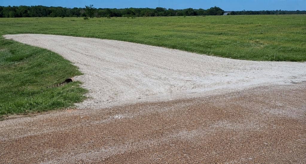 1500 Private Road 8496, Athens, TX 75832 Existing driveway and culvert provide a head start for your future barndominium or custom home build.
