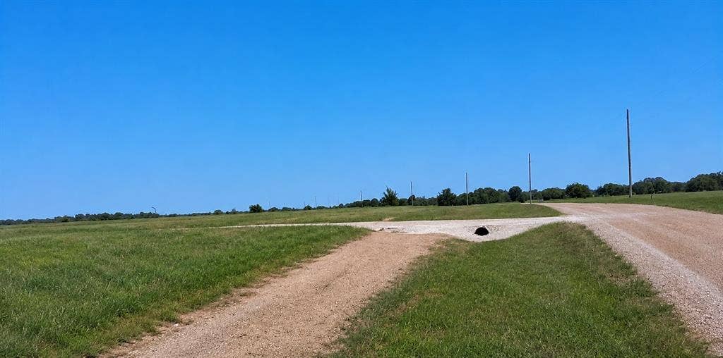 1500 Private Road 8496, Athens, TX 75832 Existing driveway and culvert provide a head start for your future barndominium or custom home build.