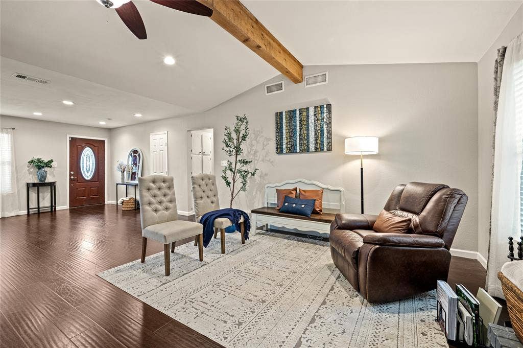 5656 Oak Haven Drive, Fort Worth, TX 76244 Movie nights, slow mornings, and chilly evenings all feel a little better with this warm and comfortable living space.