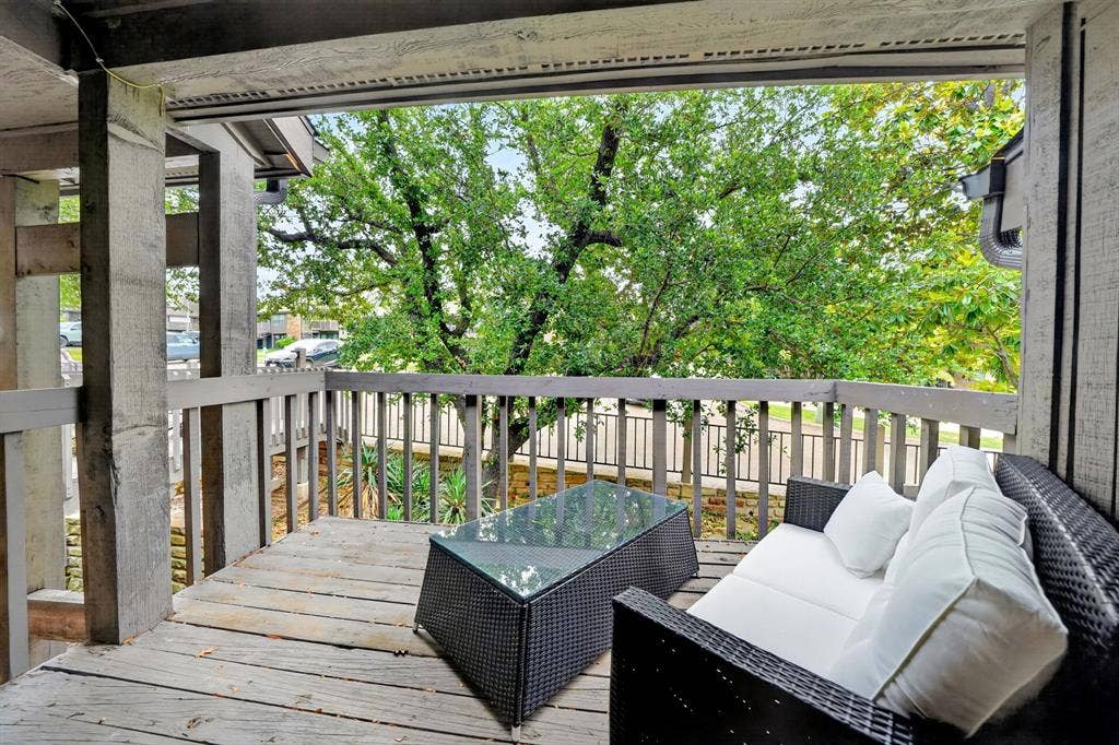 1538 Signal Ridge Place, #1538, Rockwall, TX 75032 Front Deck from Primary suite, east facing.