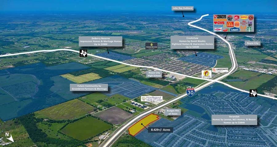 Property photo for 0 Interstate 30, Royse City, TX