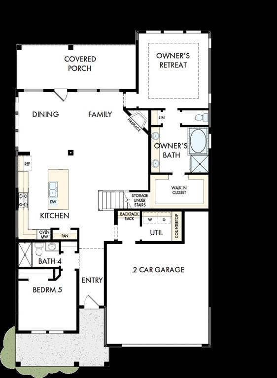 2113 Chance Lane, Northlake, TX 76247 Floor plan