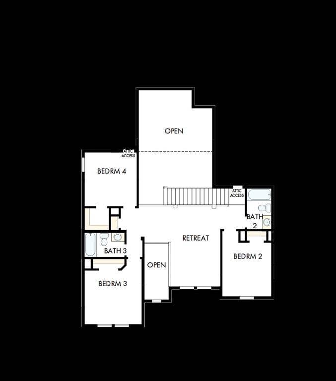 2113 Chance Lane, Northlake, TX 76247 Floor plan