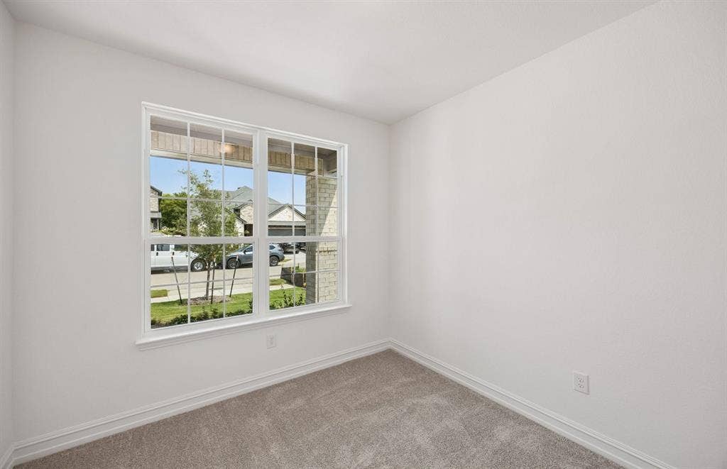 Secondary bedroom off home entry