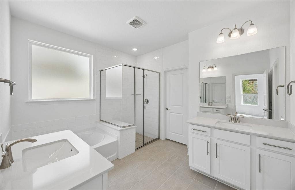 Private primary bath