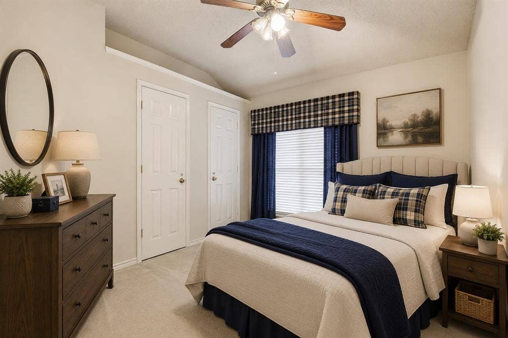 3611 Cedar Creek Lane, Sachse, TX 75048 VIRTUALLY STAGED GUEST ROOM