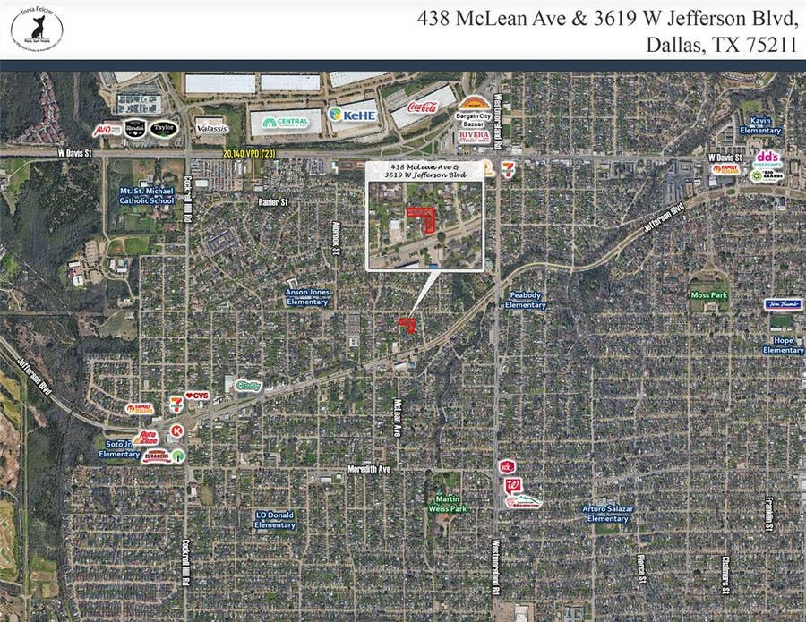 Property photo for 438 Mclean Avenue, Dallas, TX