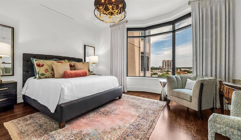Secondary Bedroom Has View To The North.