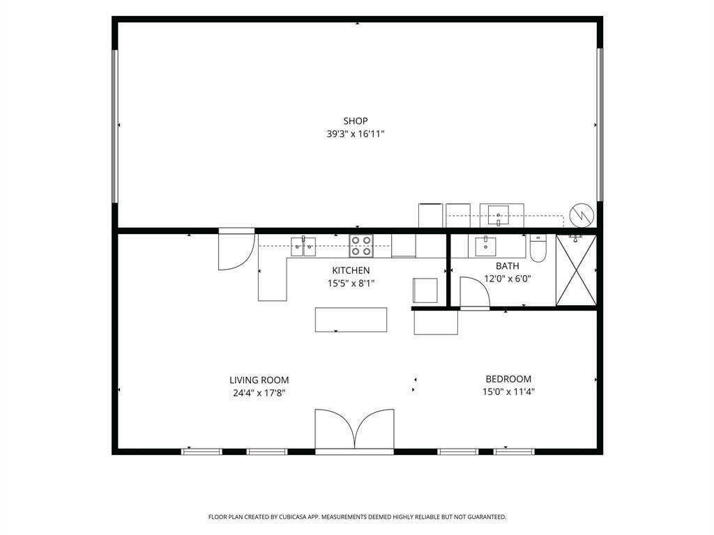 Floor plan - Barndominium