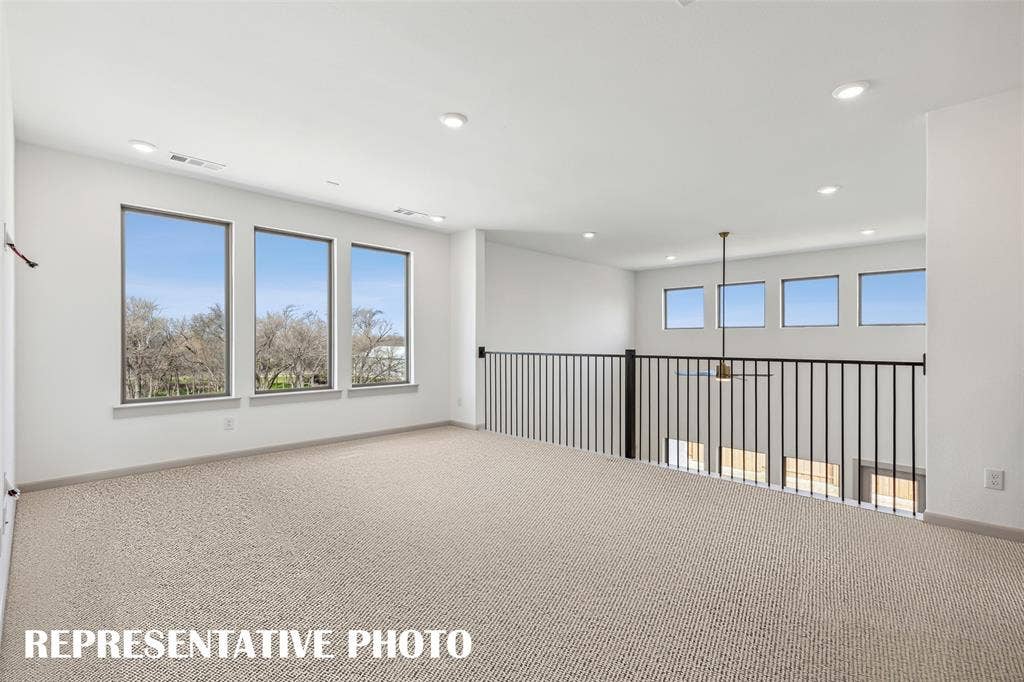 1290 Chickadee Street, Prosper, TX 75078 Your light and bright game room is the perfect place to enjoy endless family fun time! REPRESENTATIVE PHOTO