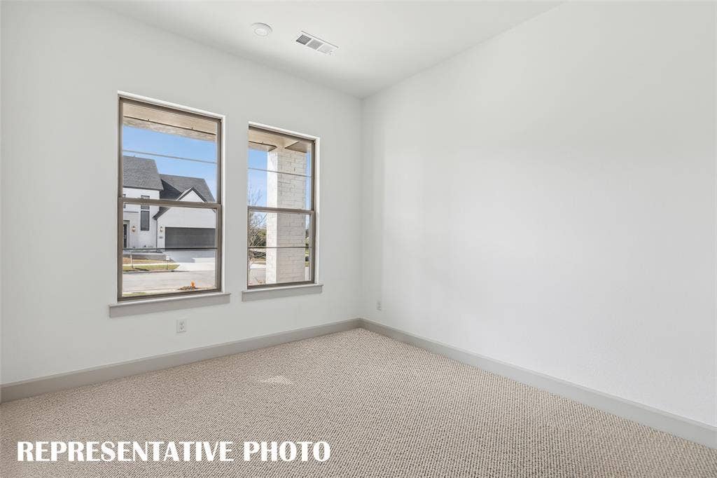 1290 Chickadee Street, Prosper, TX 75078 You'll find nicely sized secondary bedrooms in our Versailles II plan. REPRESENTATIVE PHOTO