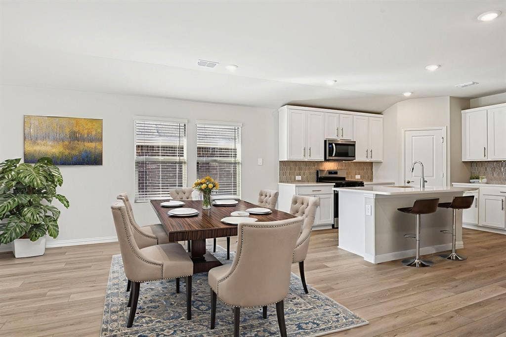 3057 Texoma Boulevard, Farmersville, TX 75442 Photo is not of the actual home, but is an inspirational photo of builder’s model home and may depict options, furnishings, and/or decorator features that are not included.