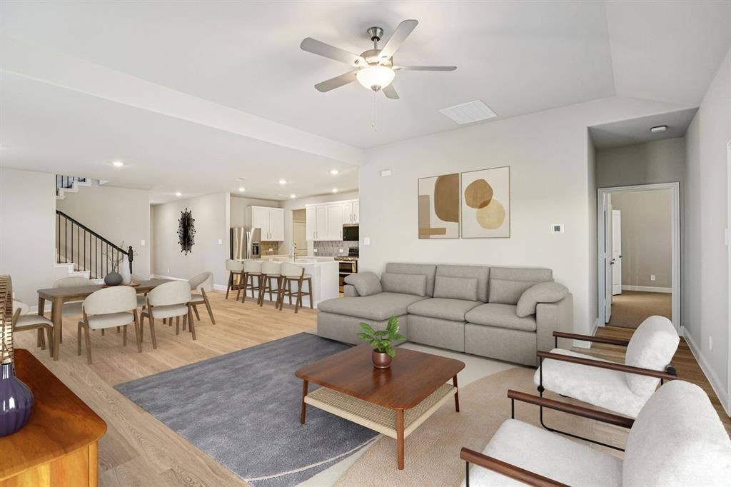 3053 Texoma Boulevard, Farmersville, TX 75442 Photo is not of the actual home, but is an inspirational photo of builder’s model home and may depict options, furnishings, and/or decorator features that are not included.