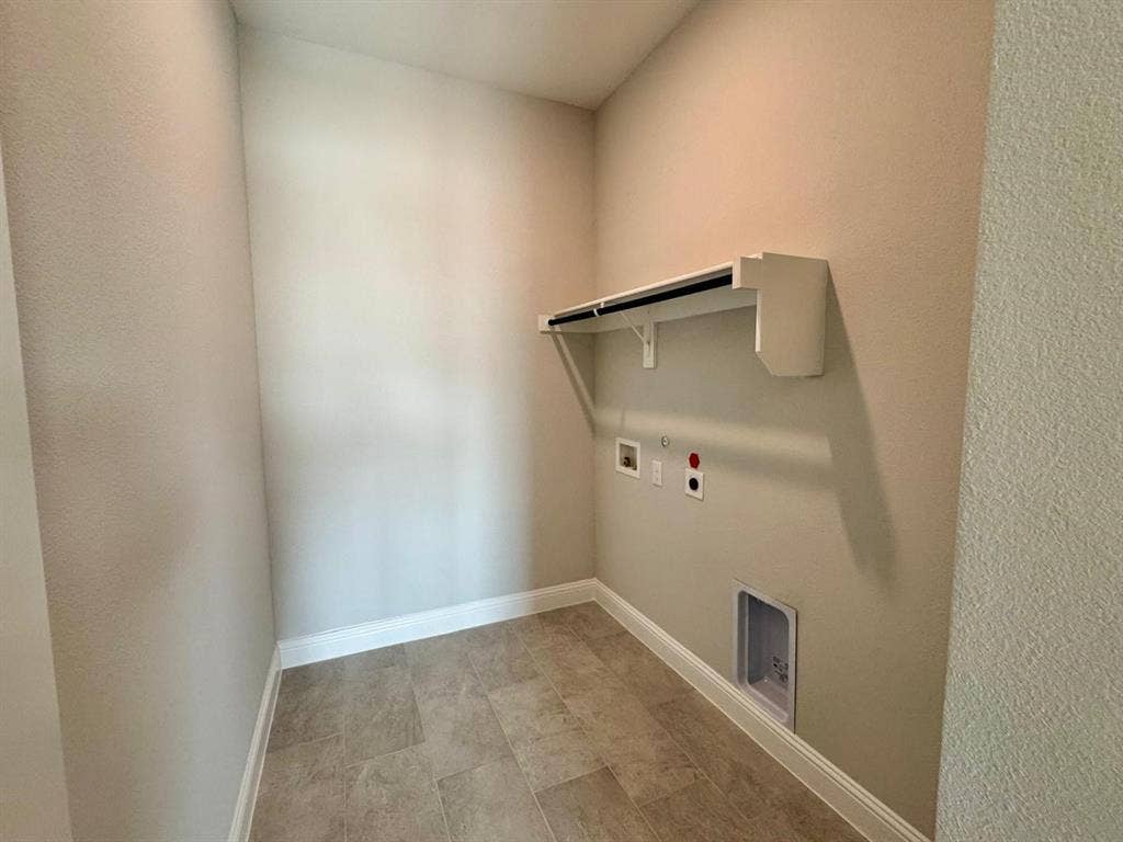 2930 Eleanor Drive, Prosper, TX 75078 Laundry area with washer hookup, gas dryer hookup, and hookup for an electric dryer