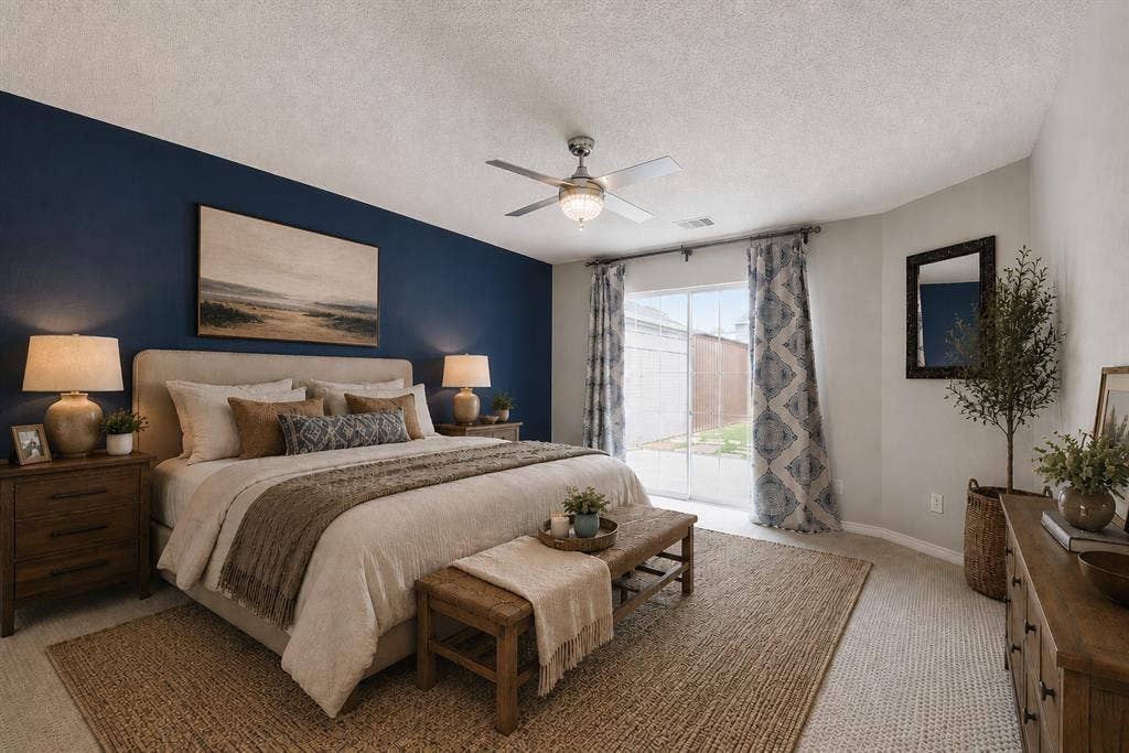 2927 S Bend Drive, Dallas, TX 75229 Virtually Staged- Primary Bedroom