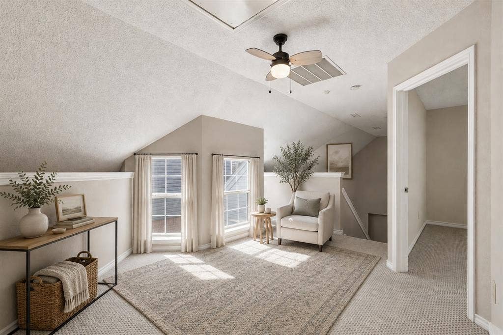 2927 S Bend Drive, Dallas, TX 75229 Virtually Staged- Upstairs Flex space